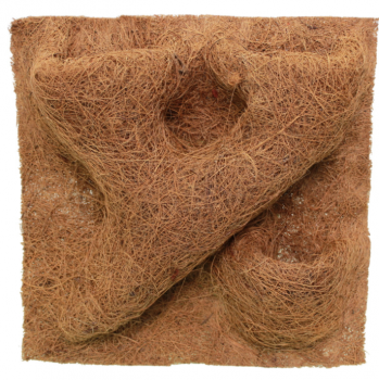 Фон структурированный из кокосового волокна - 30x30 см