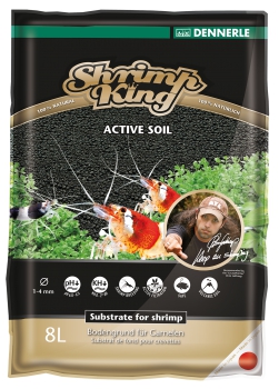 Грунт Dennerle Shrimp King Active Soil - 8 л