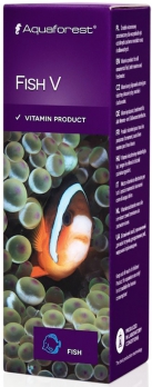 Добавка Aquaforest Fish V - Мультивитаминная добавка - 50мл