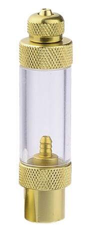 Лічильник бульбашок Aqua Nova зі зворотним клапаном для редукторів