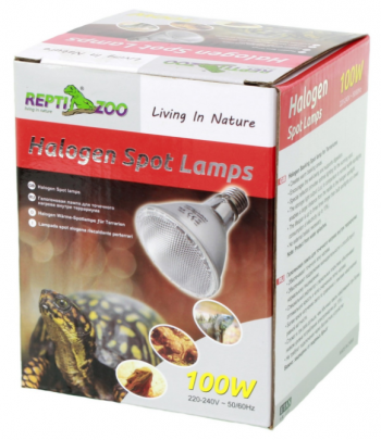 Лампа галогенная для точечного нагрева UVA Repti-Zoo 100W