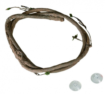 Лиана изогнутая с листьями Repti-Zoo RV0415 150см