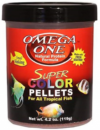 Корм Omega One Super Floating Color Pellets - 99г