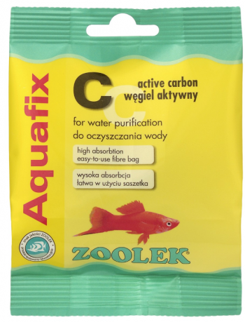 Активоване вугілля Zoolek Aquafix C - 20 г