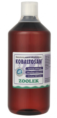 Стимулятор росту риб і рослин Zoolek Kobaltosan - 1000 мл