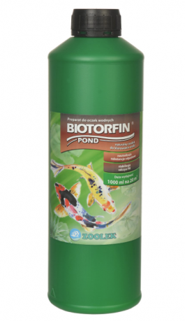 Препарат против водорослей, бактерий, простейших Zoolek Biotorfin Pond 1л