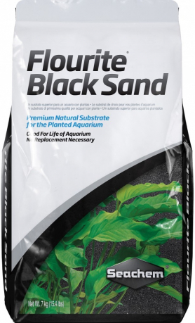 Гравій Seachem Flourite Black Sand - 7 кг