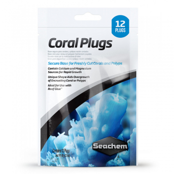 Плашки Seachem Coral Plugs - 12 шт