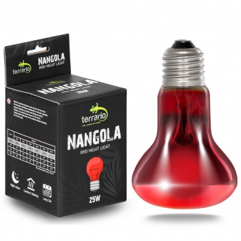 Інфрачервона нагрівальна лампа Terrario Nangola Red Night Light - 25W