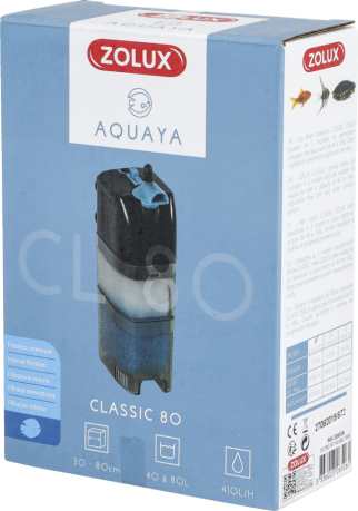 Внутрішній фильтр Zolux Aquaya Classic 80