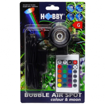 Распылитель Hobby Bubble Air Spot colour & moon с LED освещением