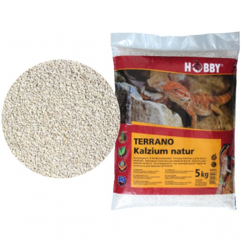 Субстрат кальциевый Hobby Terrano Calcium Substrate natural 2-3мм, 5кг