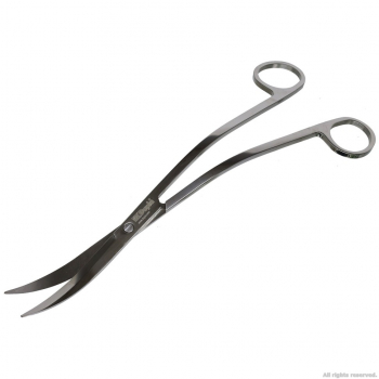 Ножницы изогнутые Dupla Scaping Tool Stainless Steel Scissor curved S 23.5см