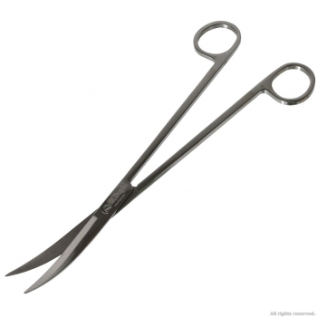 Ножницы угловые Dupla Scaping Tool Stainless Steel Scissor curved 30° 27см