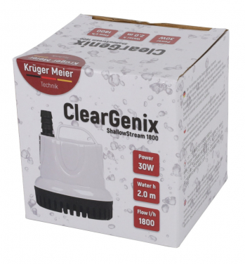 Помпа подъемная с низким погружением Kruger Meier ClearGenix 1800 л/ч