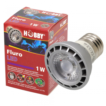 Ультрафиолетовая лампа LED для террариумов Hobby Fluro LED 1 W