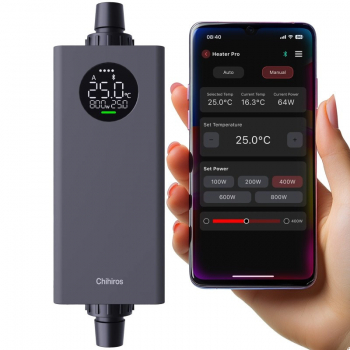 Нагреватель наружный Chihiros Heater Pro 12/16мм, 10-1000W