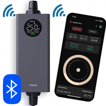 Нагреватель наружный Chihiros Heater Pro 16/22мм, 10-1000W