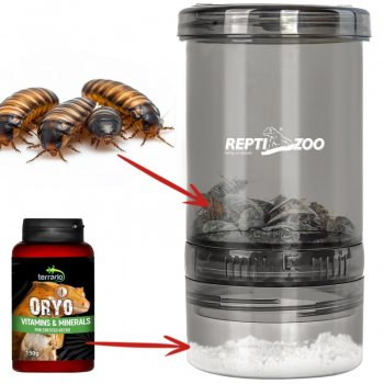Витаминизатор, шейкер Repti-Zoo Vita-Calcium для обработки кормовых насекомых кальцием и витаминами