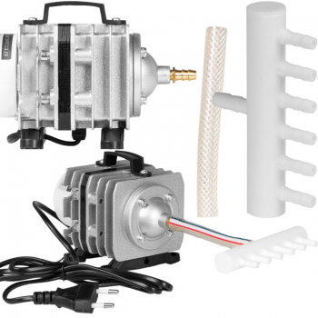 Компрессор Kruger Meier OxyPure Breeze 4800 для пруда 2400 л/ч с распределителем на 6 выходов