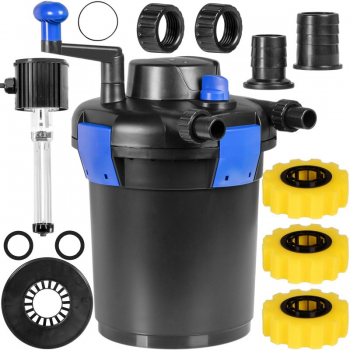 Прудовый фильтр, напорный Kruger Meier PondX UV 4000