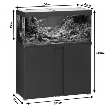 Аквариумный комплект Eheim vivaline LED 180 1x13.4W (LED) bronze с тумбой