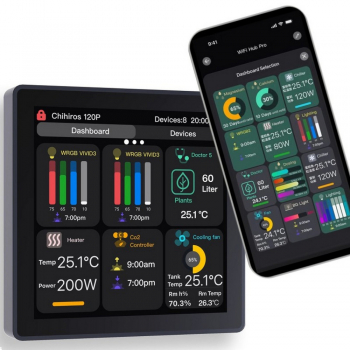 Интеллектуальный WiFi-хаб Chihiros WiFi Hub Pro для управления аквариумной техникой
