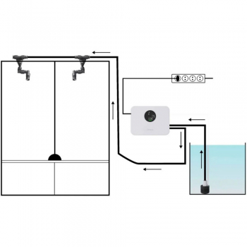 Автоматическая система полива Chihiros Spray System Tiny для террариумов и палюдариумов