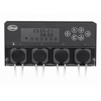 Дозатор удобрений четырехканальный Aqua Nova 4x50 мл/мин