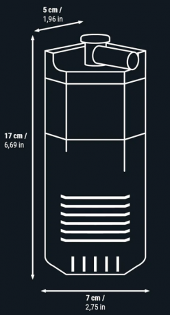 Внутренний фильтр Dennerle Corner Filter 40