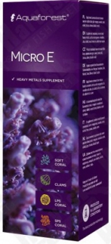 Добавка Aquaforest Micro E 10 мл - добавка тяжелых металлов для морского аквариума